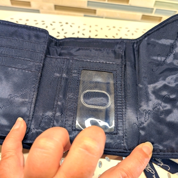 Vera Bradley Lucky Dots Small Wallet - Picture 3 of 4